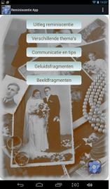 Dementie en Herinneringen - App
