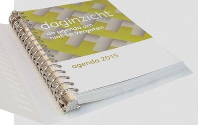 [NML] Daginzichtagenda 2016 - Metalen wire-o binding (met/zonder pictogramstickers)