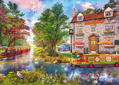 Puzzel - 100 XL stukjes - Riverside Inn