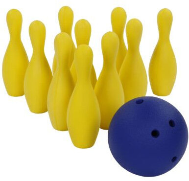 Zacht Schuim Bowling Set - Geel