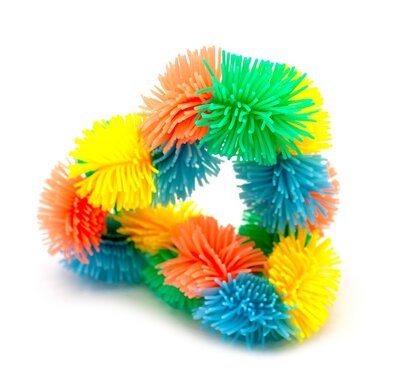 Tangle Hairy Groen Geel