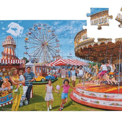 2e Kans: Puzzel - 35 XXL stukjes - Kermis