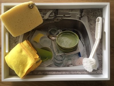Voelbak - Afwassen