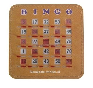 Normalisatie Vervolgen alleen Bingo schuifplank 1-75 - Dé Dementie-winkel.nl
